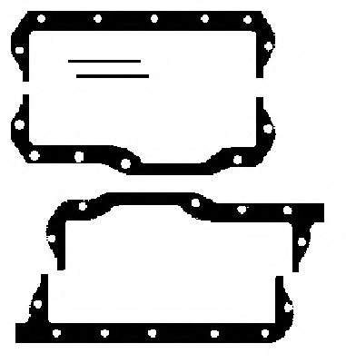 GLASER E30089-00 Gasket Set, wet sump